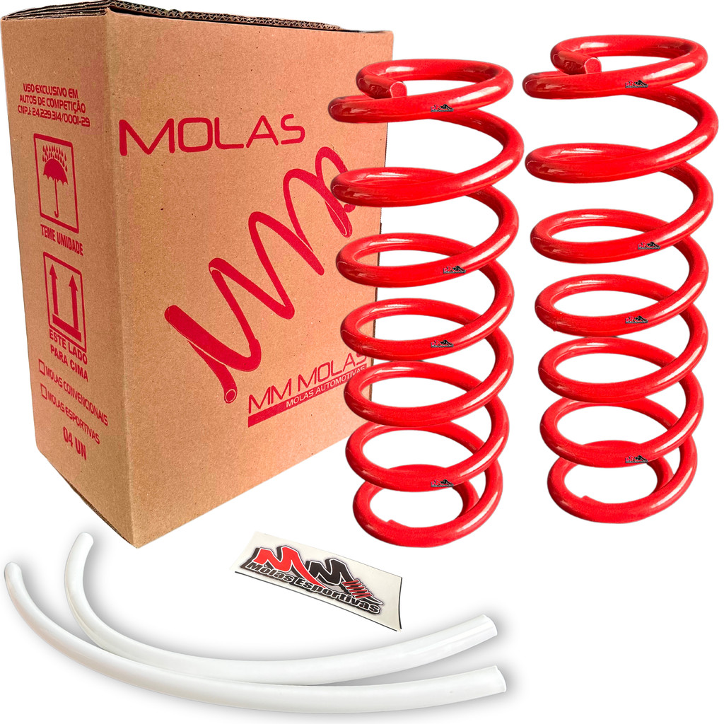 Detalhes do Kit 4 Molas Esportiva Polo 2.0 G2 Ano 2003 a 2016 Mm Molas