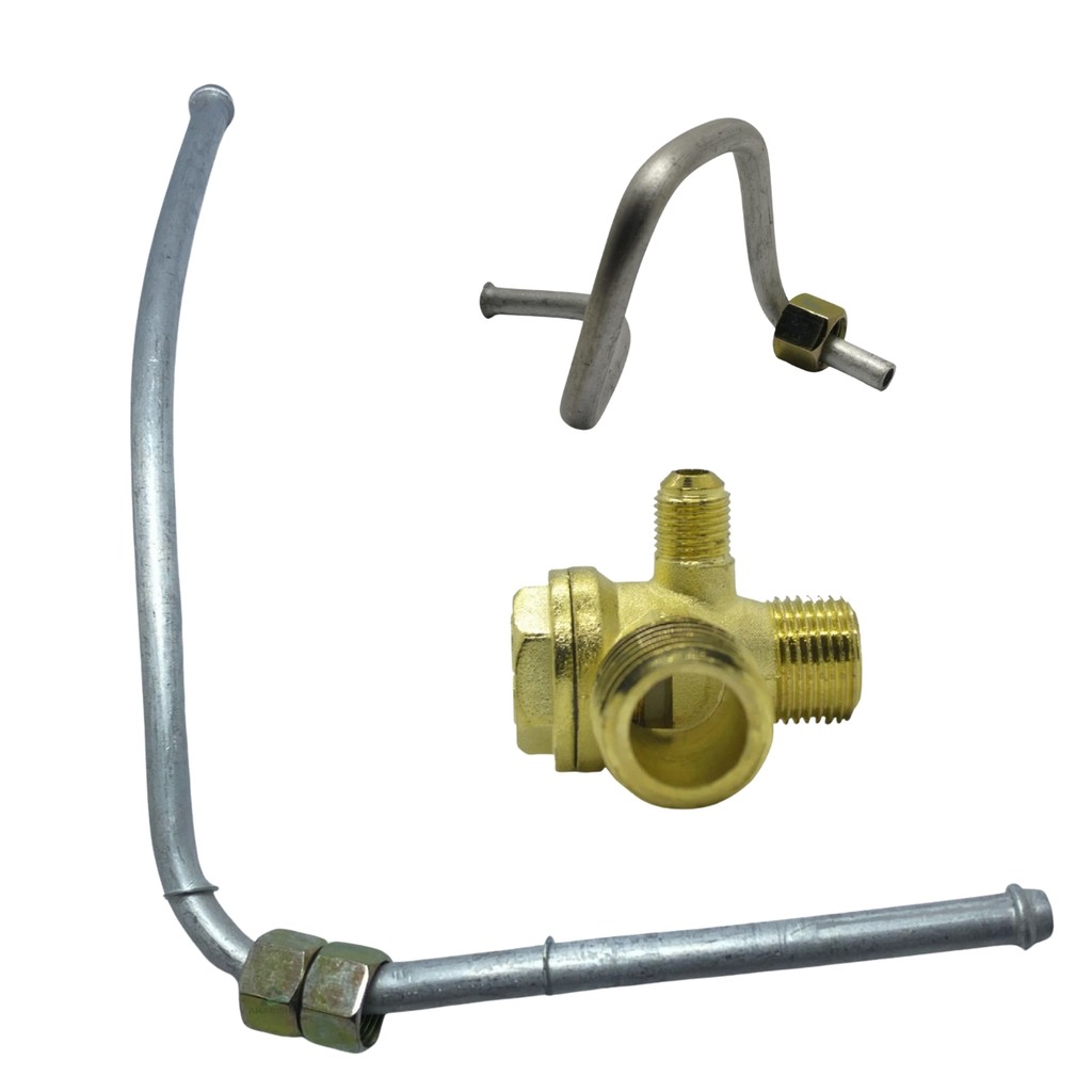 Kit Serpentinas E Válvula Motocompressor Motomil Chiap 7.6