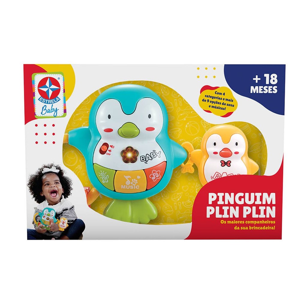 Pinguins Plin Plin - Brinquedos Estrela em Oferta na Shopee