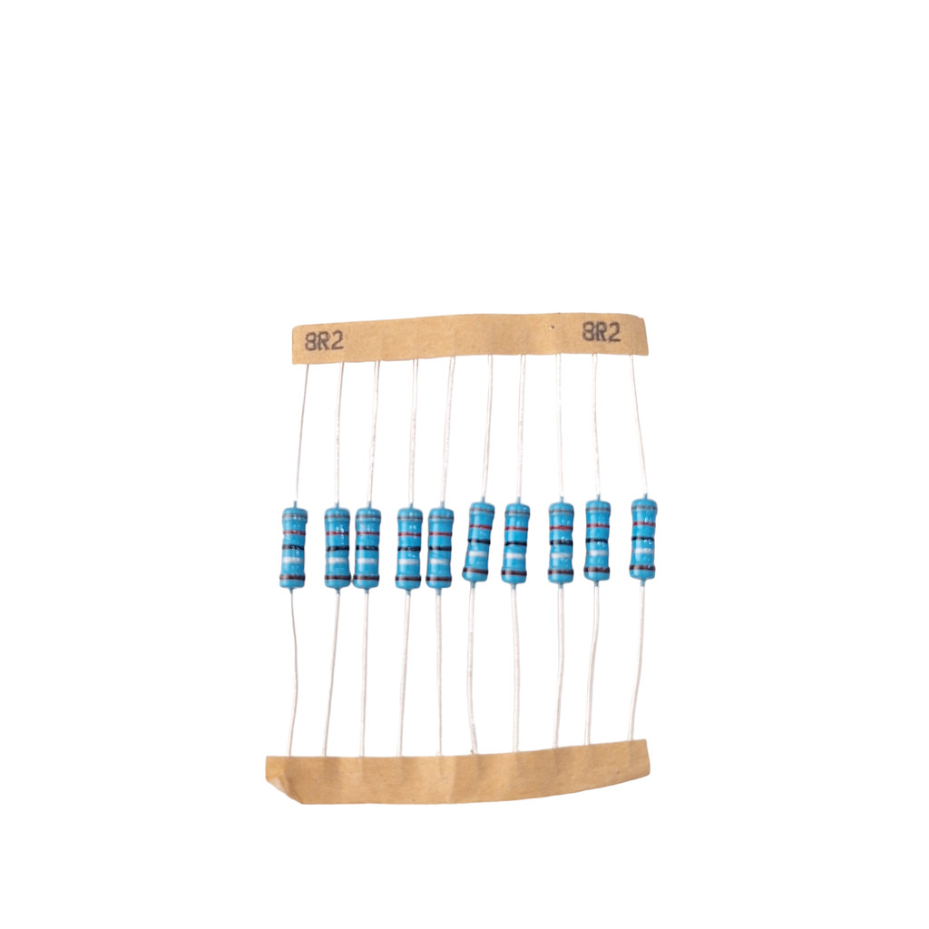 Resistor Potencia Precisão 8r2 1% 1w Lote 10 Peças
