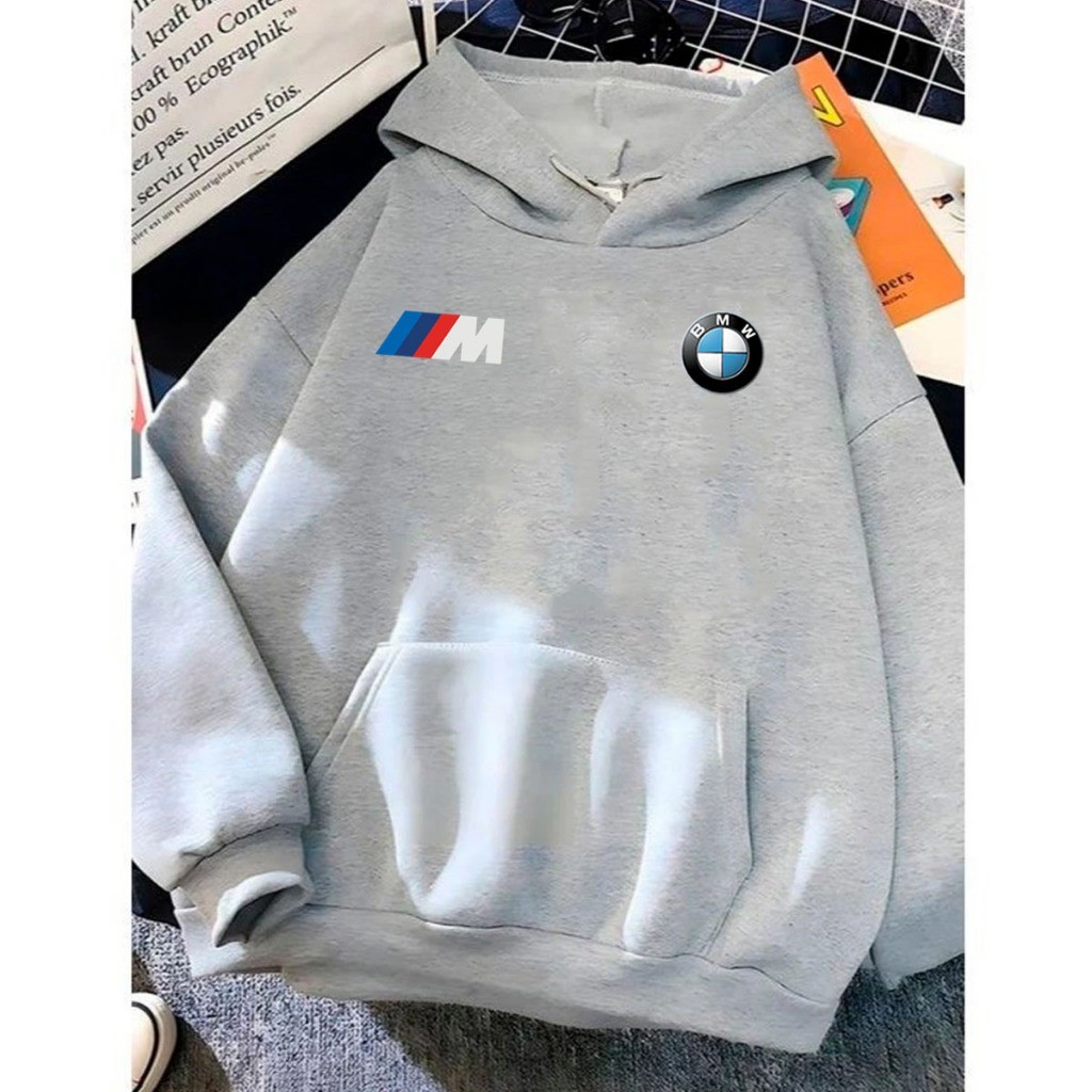 Blusa Canguru Inverno Capote Moletom Capote Unissex C/ Capuz Carros BMW M3 clube Motor Marca Casual Exclusivo