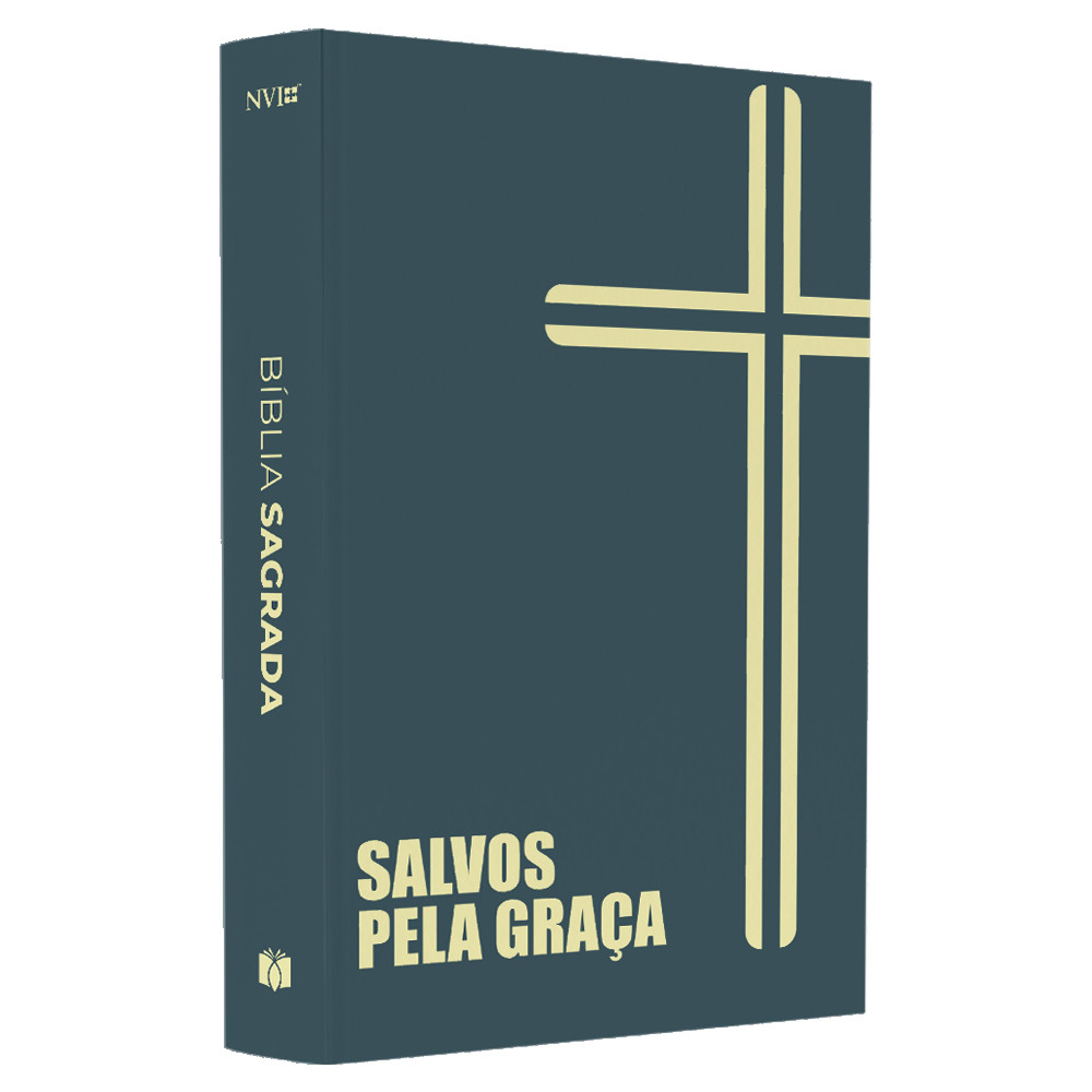 Bíblia Sagrada Capa Cruz | NVI | Capa Brochura Verde em Oferta na Shopee