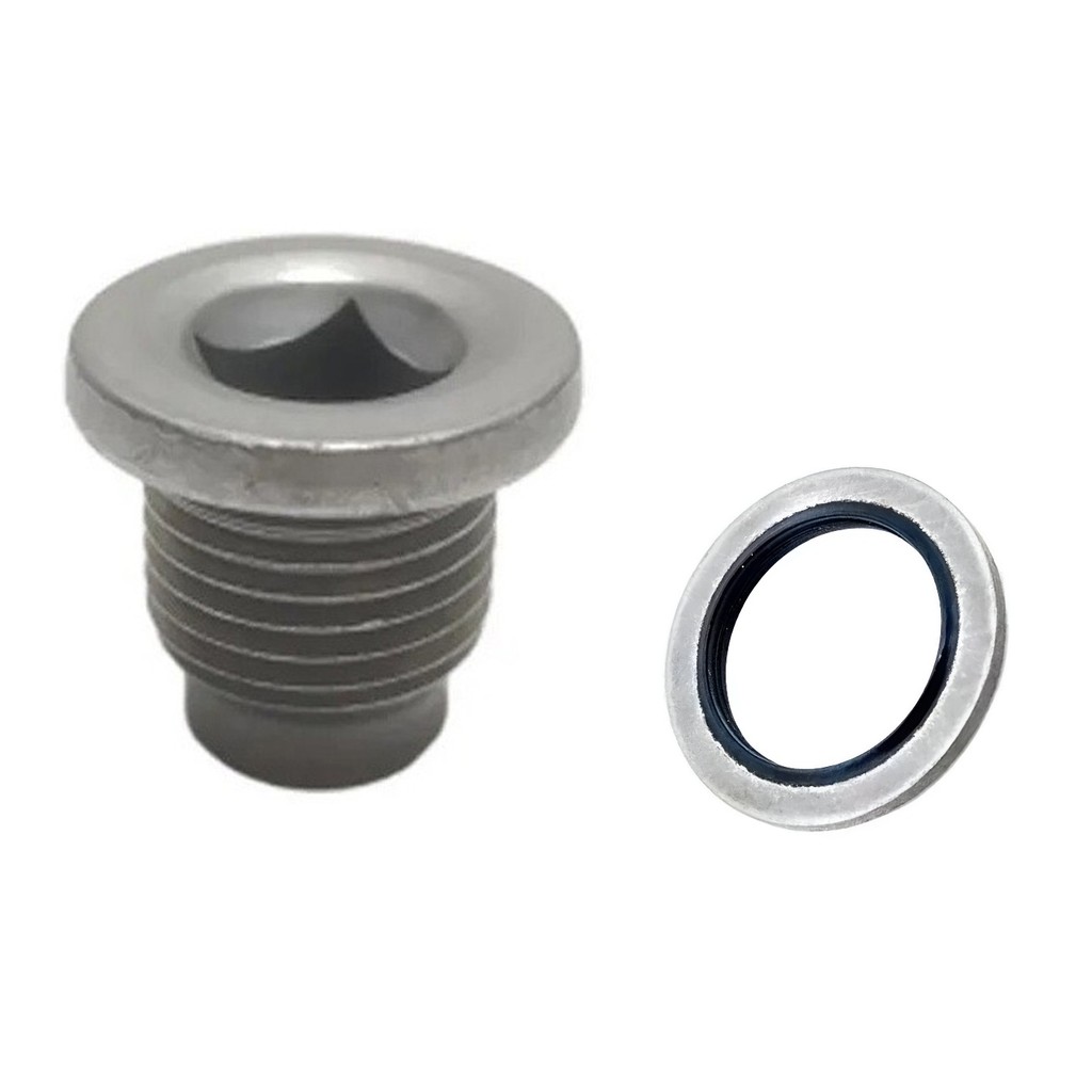 Anel De Vedação + Parafuso Do Carter Clio em Oferta na Shopee