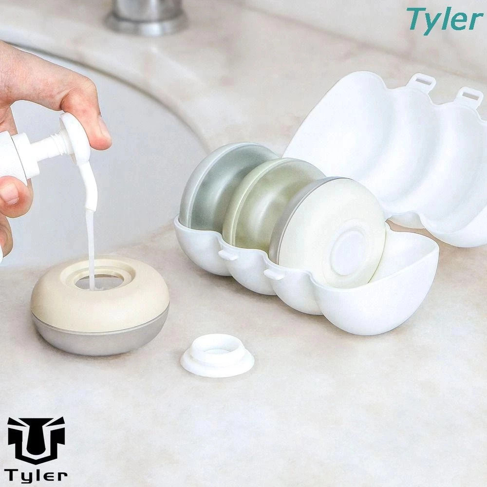 Conjunto De Garrafa De Viagem Vazia Única TYLER 4 Em 1 , Mini Caixa De Armazenamento Portátil em Oferta na Shopee