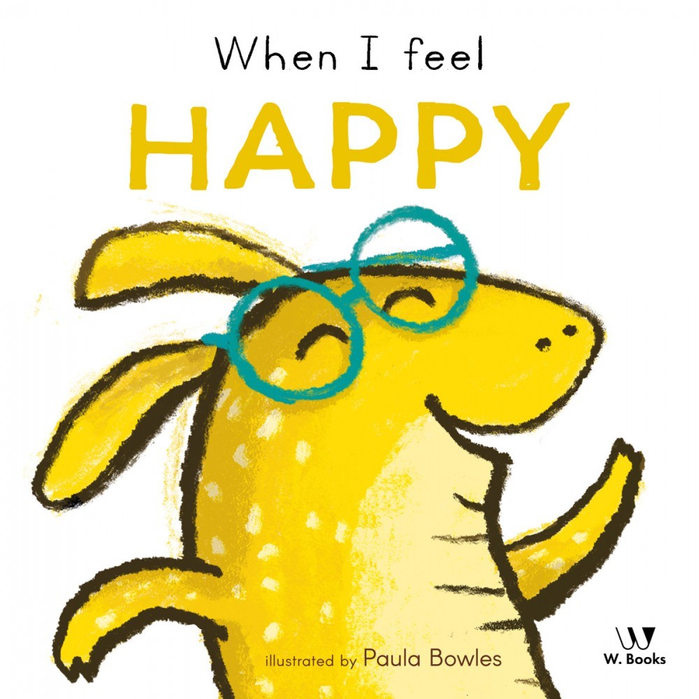 Livro Cartonado When I Feel Happy W.Books em Oferta na Shopee