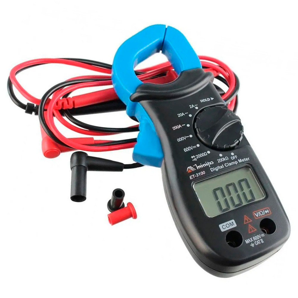 Alicate Amperímetro Digital ET-3100 Mini CAT II - MINIPA