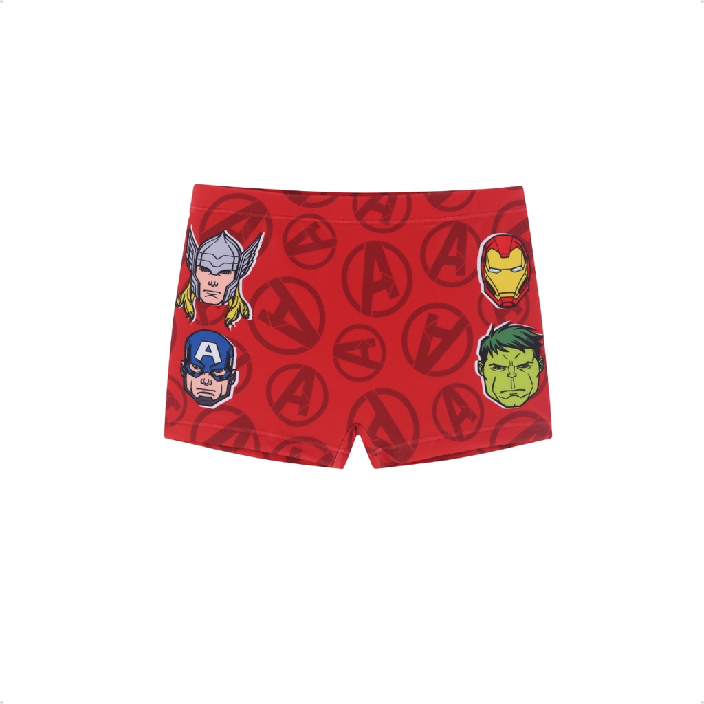 Sunga Infantil Vingadores Marvel UV Meninos 4 a 10 anos