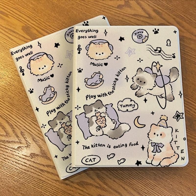 Capa Capinha Silicone Flip Cachorro Animada e Fofa para Tablet Redmi SE 11 8.7 Pad PRO 12.1 10.61 inch Case Slot para Ca