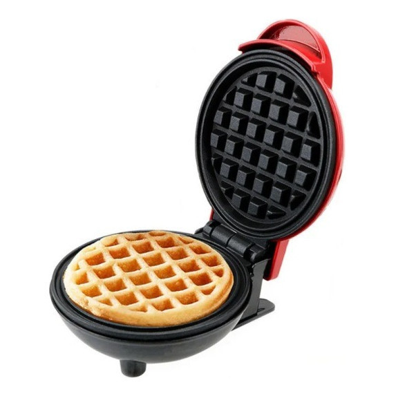 MAQUINA MINI DE WAFFLE PORTATIL 110V ELETRICA EAT GOOD FEEL GOOD