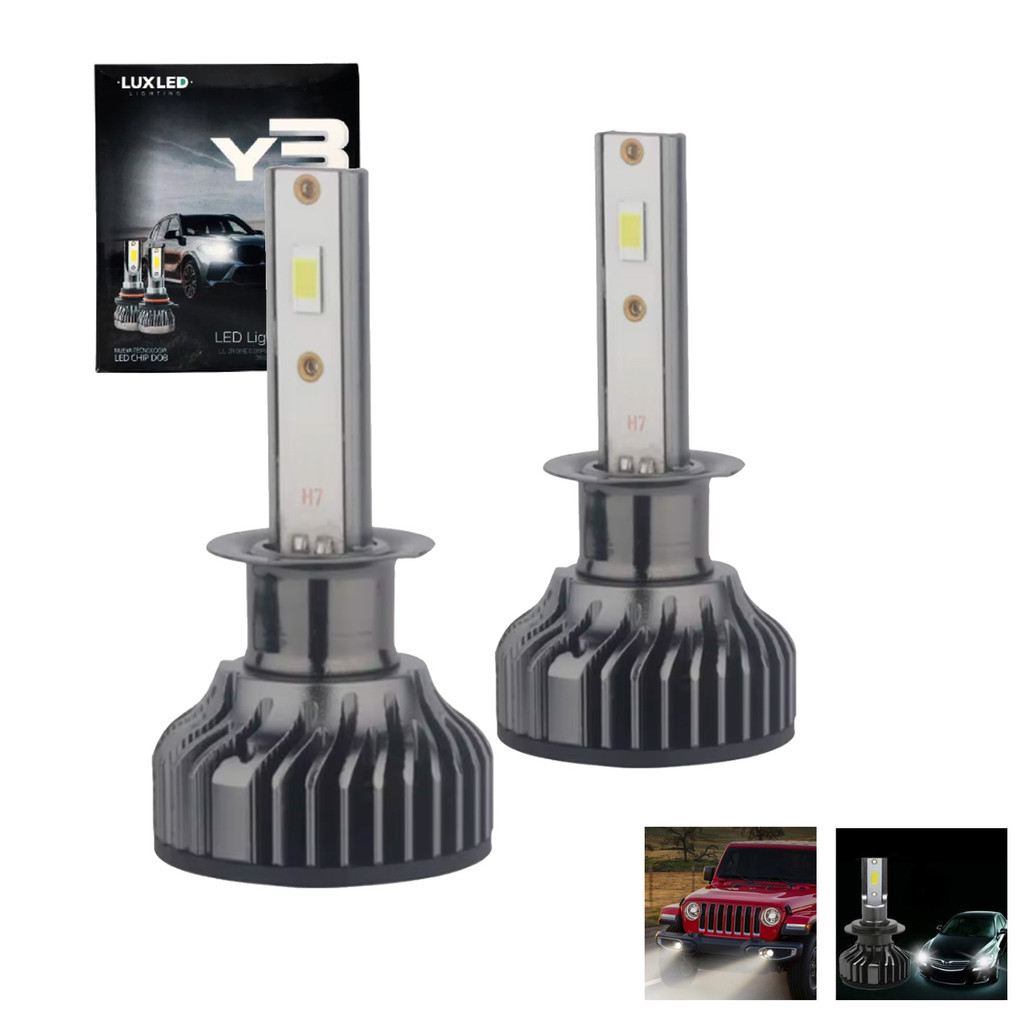 2 led farol Lampada H1 36w 6500k 22000lm Super Led farol de milha auxiliar super forte ultra branca