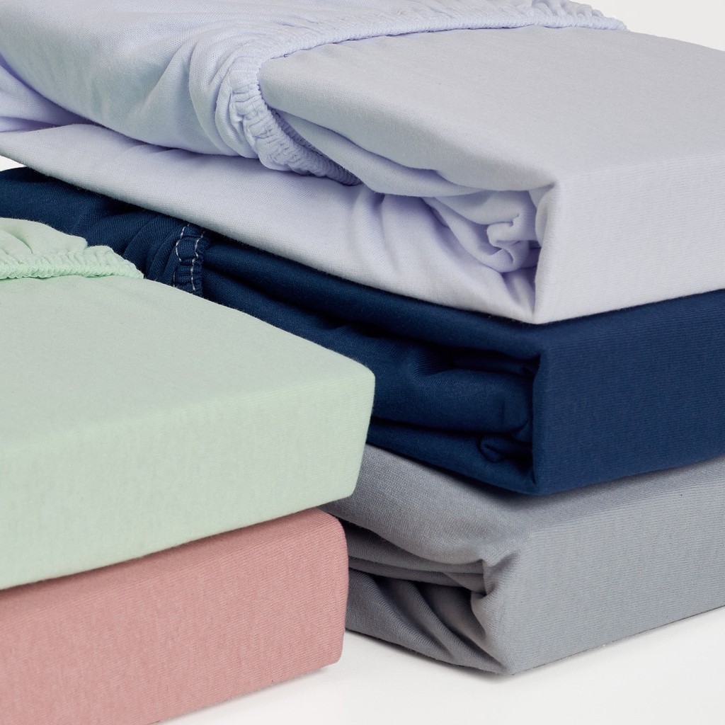 Kit 2 Lençol Queen com Elástico em Malha 100% Algodão em Oferta na Shopee