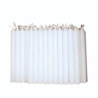 100 Velas Palito Branca Parafina Pura (14 cm X 1,2 cm) em Oferta na Shopee