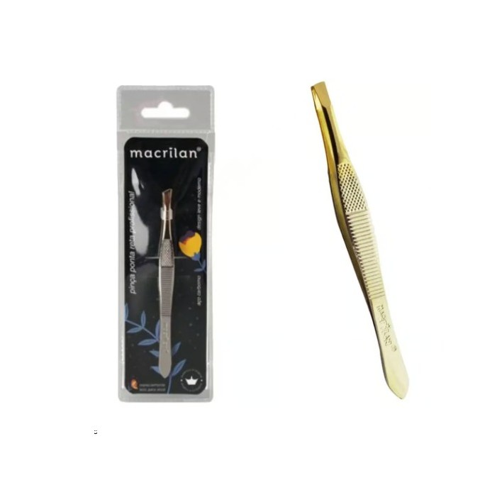 Pinça profissional com ponta diagonal Macrilan