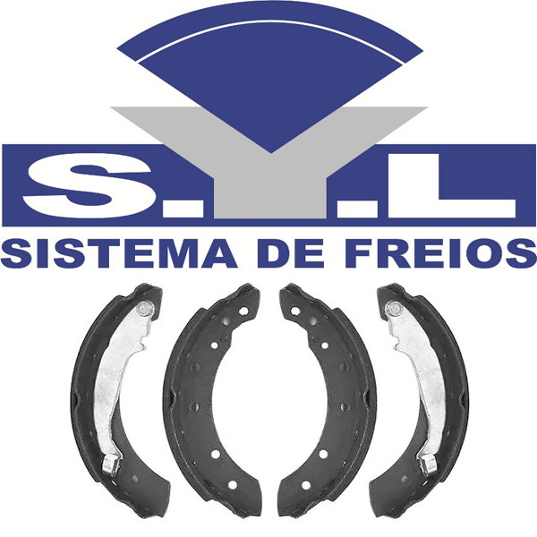 Sapata Lona Freio Argo 2017 a 2022 Cronos 2017 a 2022 Punto 2010 a 2017 Traseira SYL207602