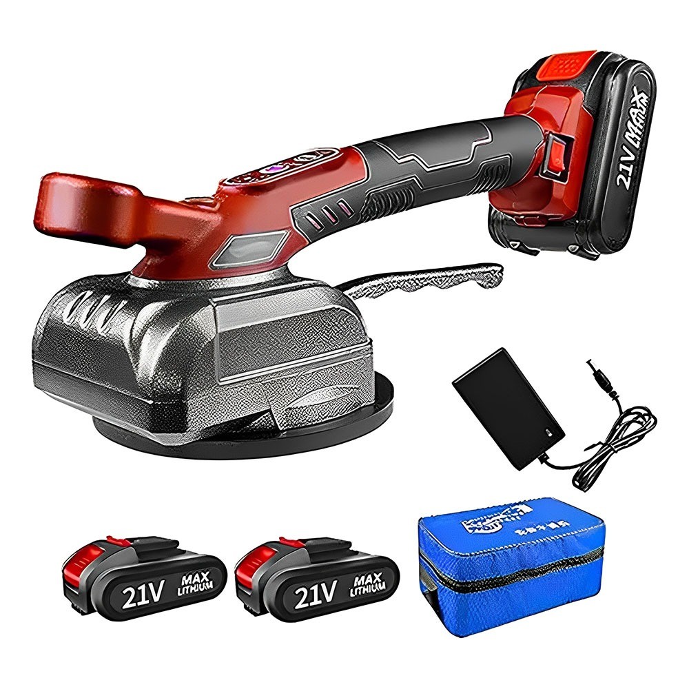 Vibrador Potente Para Adsorção De Azulejos Com 2 Baterias em Oferta na Shopee