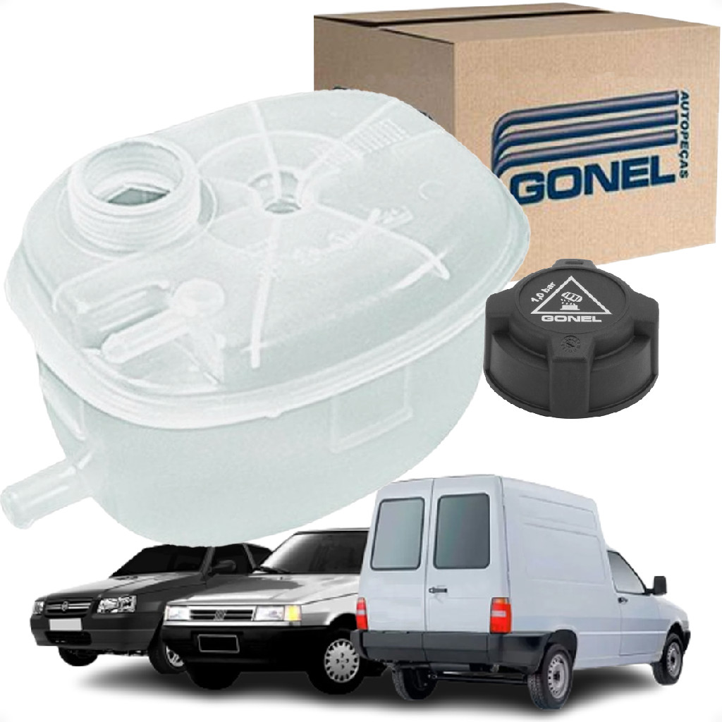 Reservatorio Agua Radiador C/Tampa Uno Prêmio Elba Fiorino em Oferta na Shopee