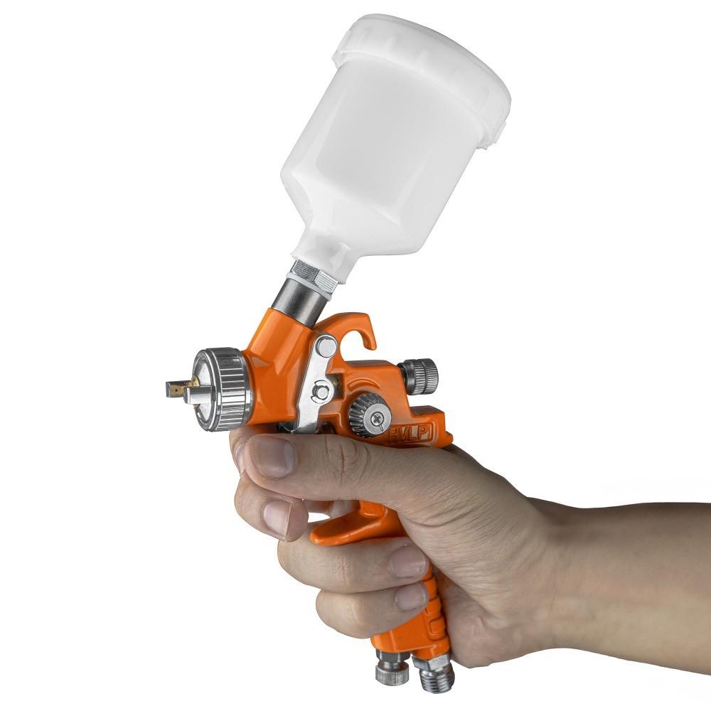 Pistola de pintura HVLP tipo gravidade com bico de 1,0 mm - Intech Machine - Home & Living