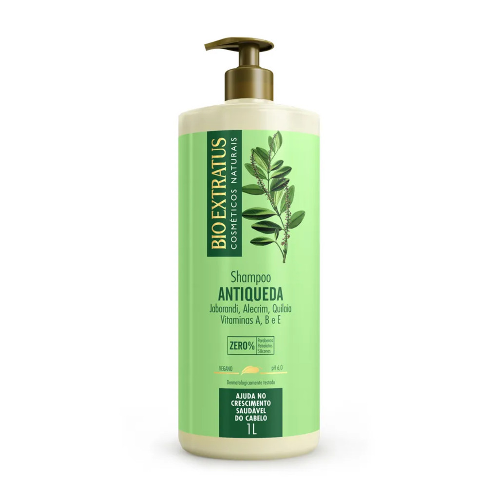 Shampoo Antiqueda Jaborandi Bio Extratus 1L em Oferta na Shopee