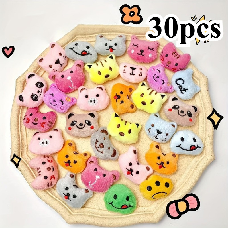 30 Peças Mini Brinquedos De Animais De Pelúcia Conjunto Com Máquina De Garra Boneca Presentes Para Acessórios D em Oferta na Shopee
