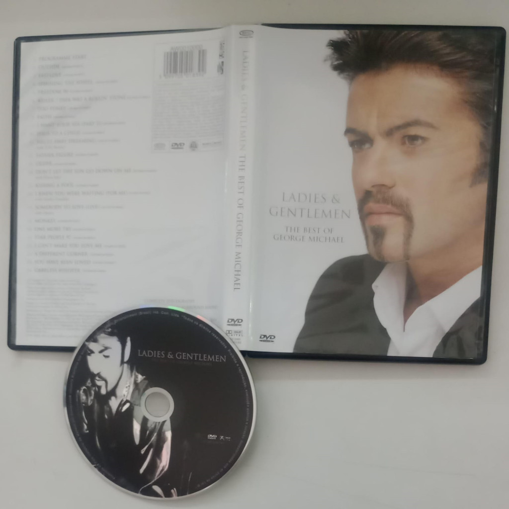 DVD GEORGE MICHAEL - LADIES & GENTLEMEN: THE BEST OF GEORGE MICHAEL editora