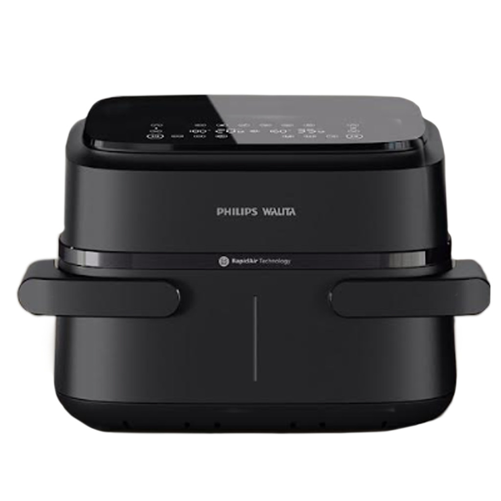 Fritadeira Elétrica Air fryer Philips Walita Série 1000 NA150 2450w 7,1L 220v Duplo Cesto