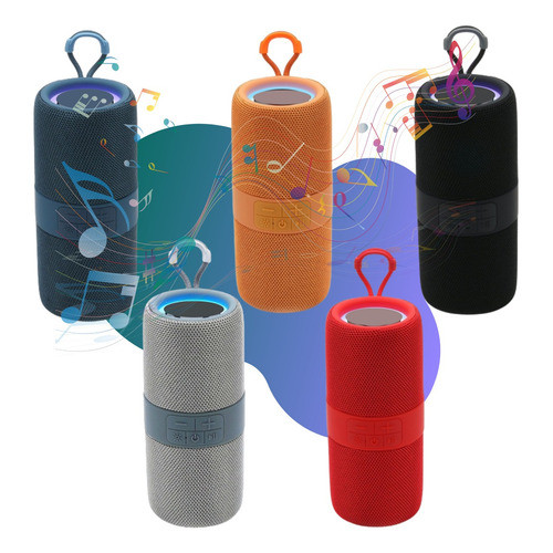 Caixa Caixinha De Som Bluetooth Portatil Radio Fm Potente
