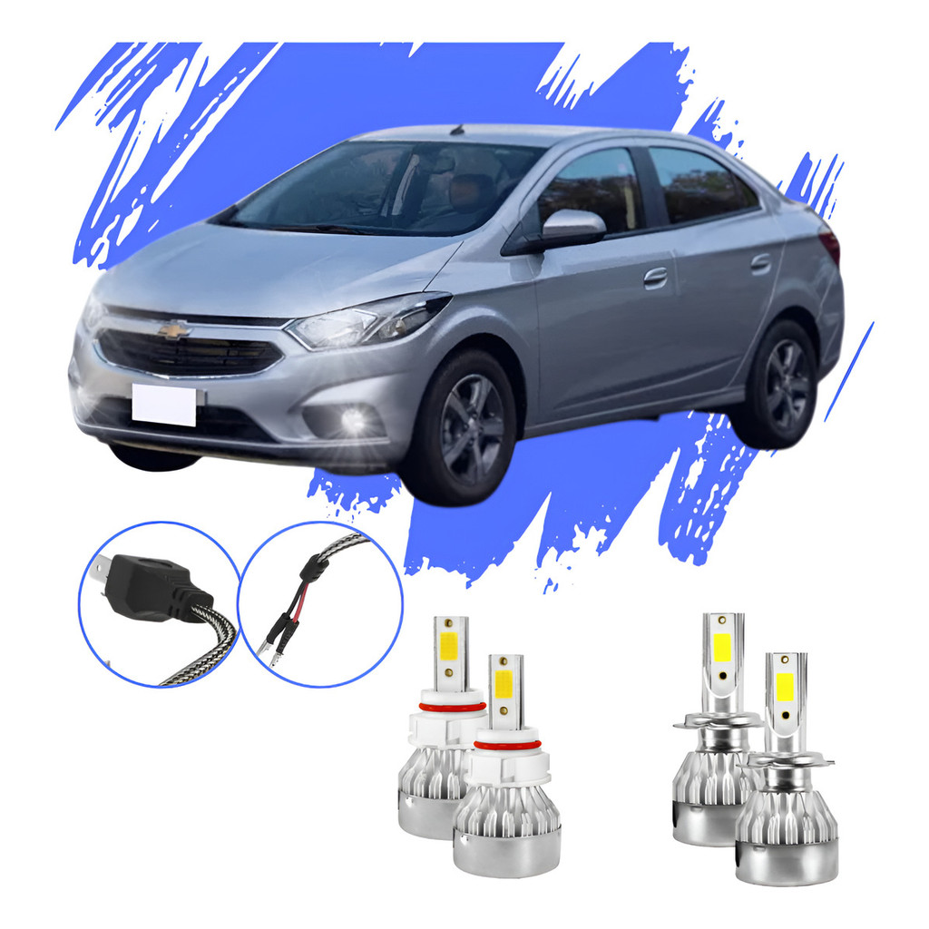 Lâmpada Led Prisma 2012 A 2020 Kit H4 H27 V10 - Efeito Xênon em Oferta na Shopee