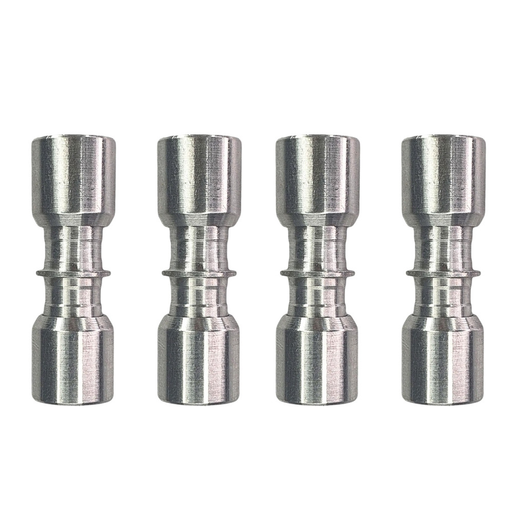 Kit 4 Junção Lokring União Tubo 5/16 X 5/16 Aluminío 8mm