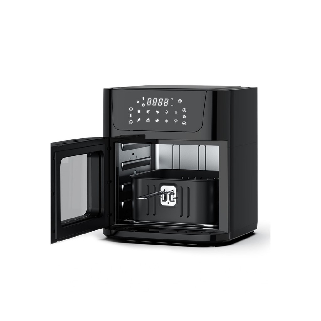 Detalhes do Fritadeira Air Fryer Oven Eos Eaf15ip 15l Digital Cheff Gourmet All Black