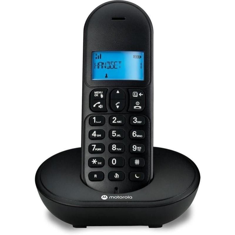 Telefone Sem Fio Motorola MT150 com Identificador Preto em Oferta na Shopee