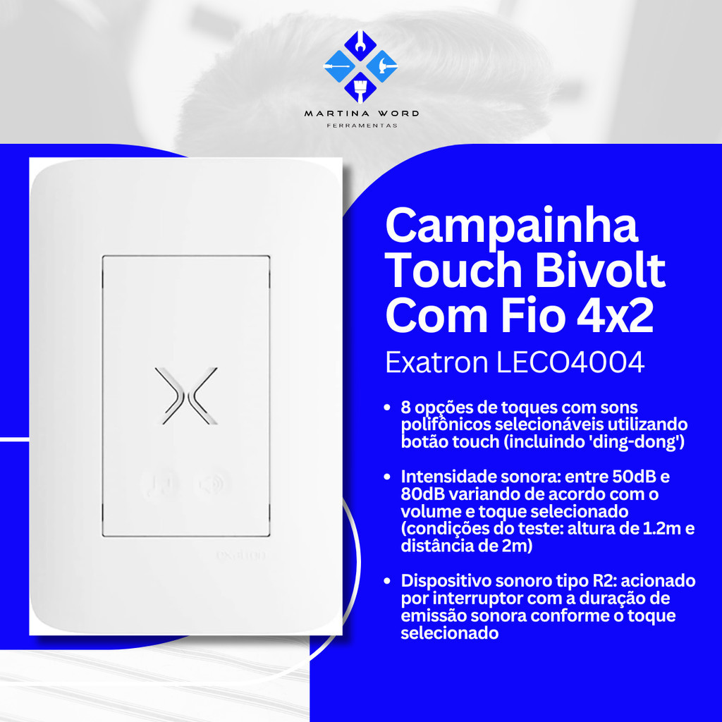 Exatron Campainha: Onde Comprar | BuscaProdutos