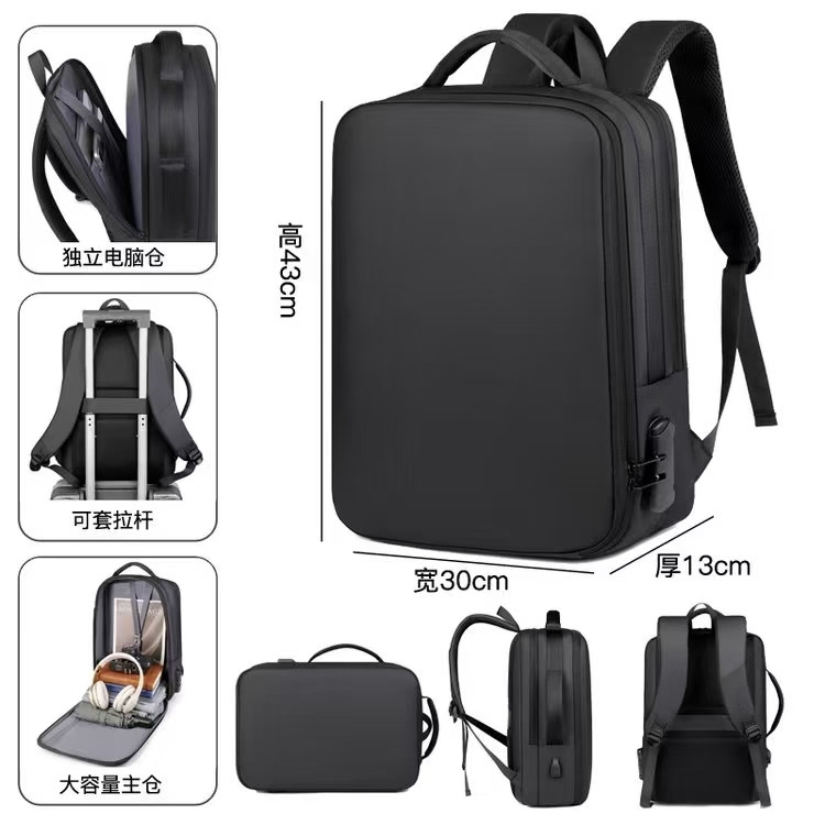 Mochila Executiva Antifurto masculina femenina Impermeavel USB viagem notebook multifuncional