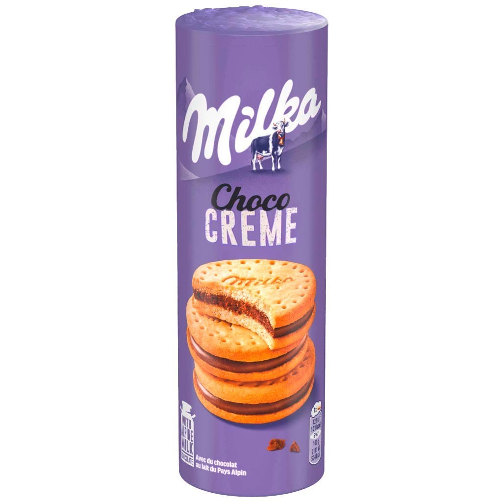 BISCOITO MILKA CHOCO CREME 260G