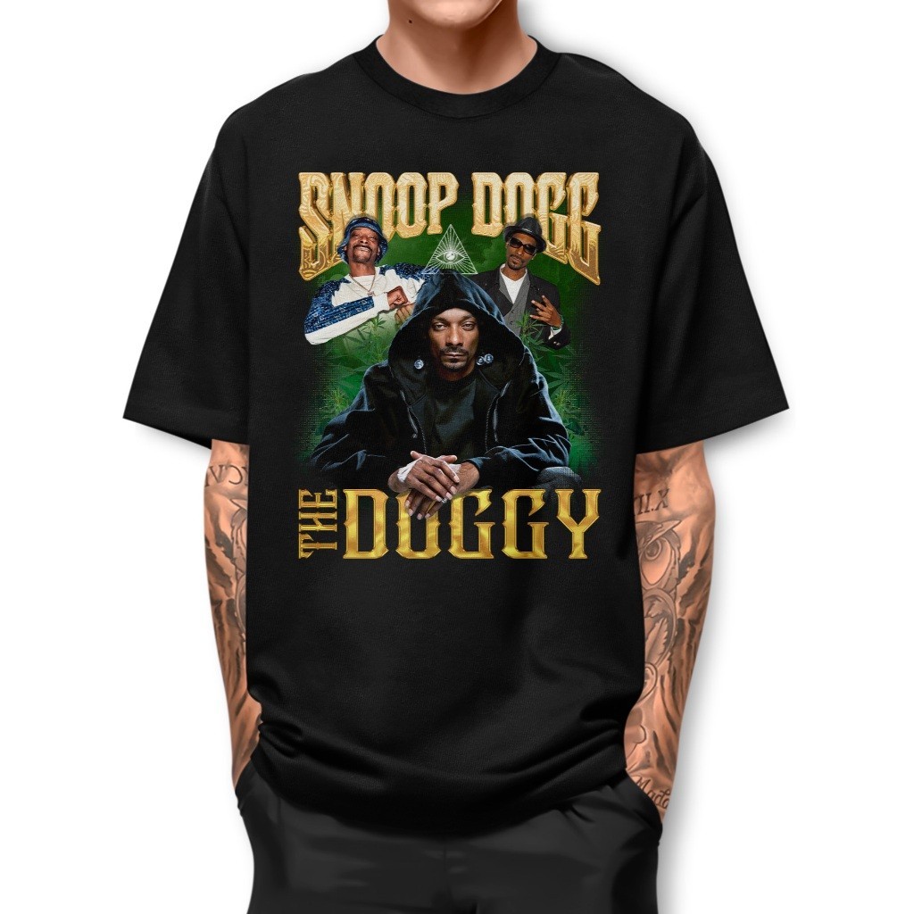 Camiseta Basica Snoop Dogg Hemp 100% Algodao Manga Curta BJ2