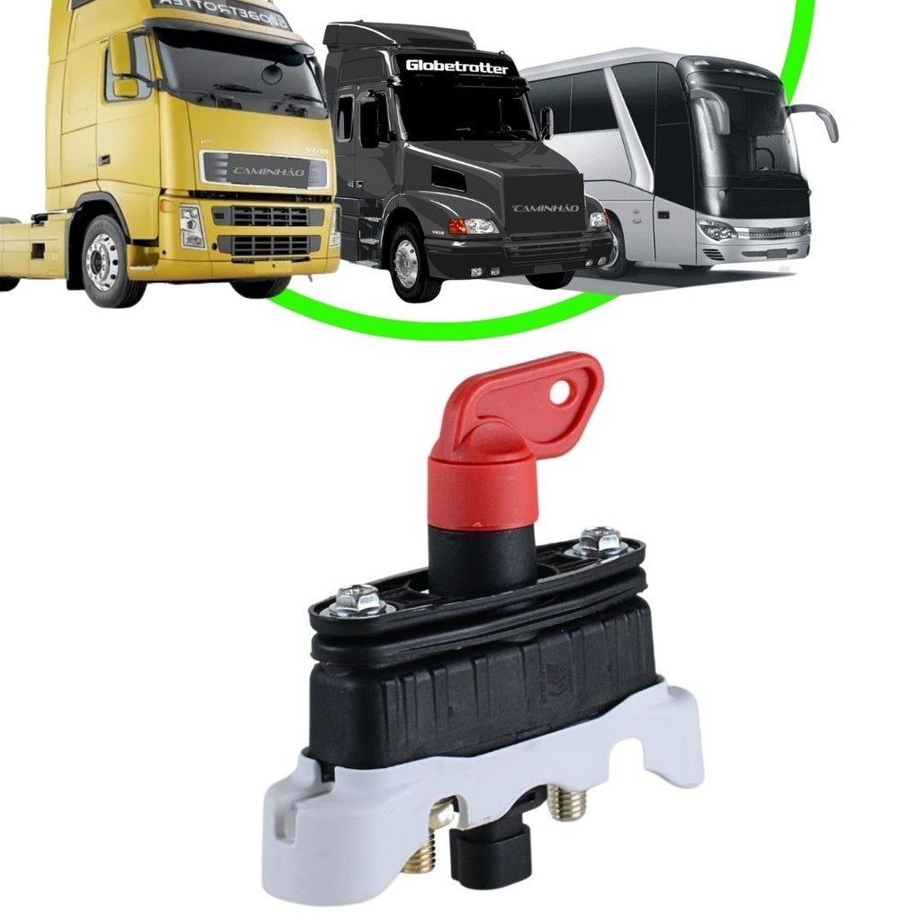 Chave Geral Bateria Elétrica Volvo FH / NH / FM / VM / B7R / B11R / B12r / B270F (21243844)