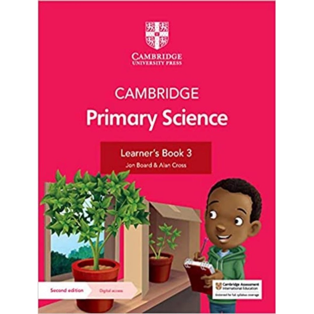 Cambridge Primary Science Learners Book 3 With Digital Access 1 Year 2Ed