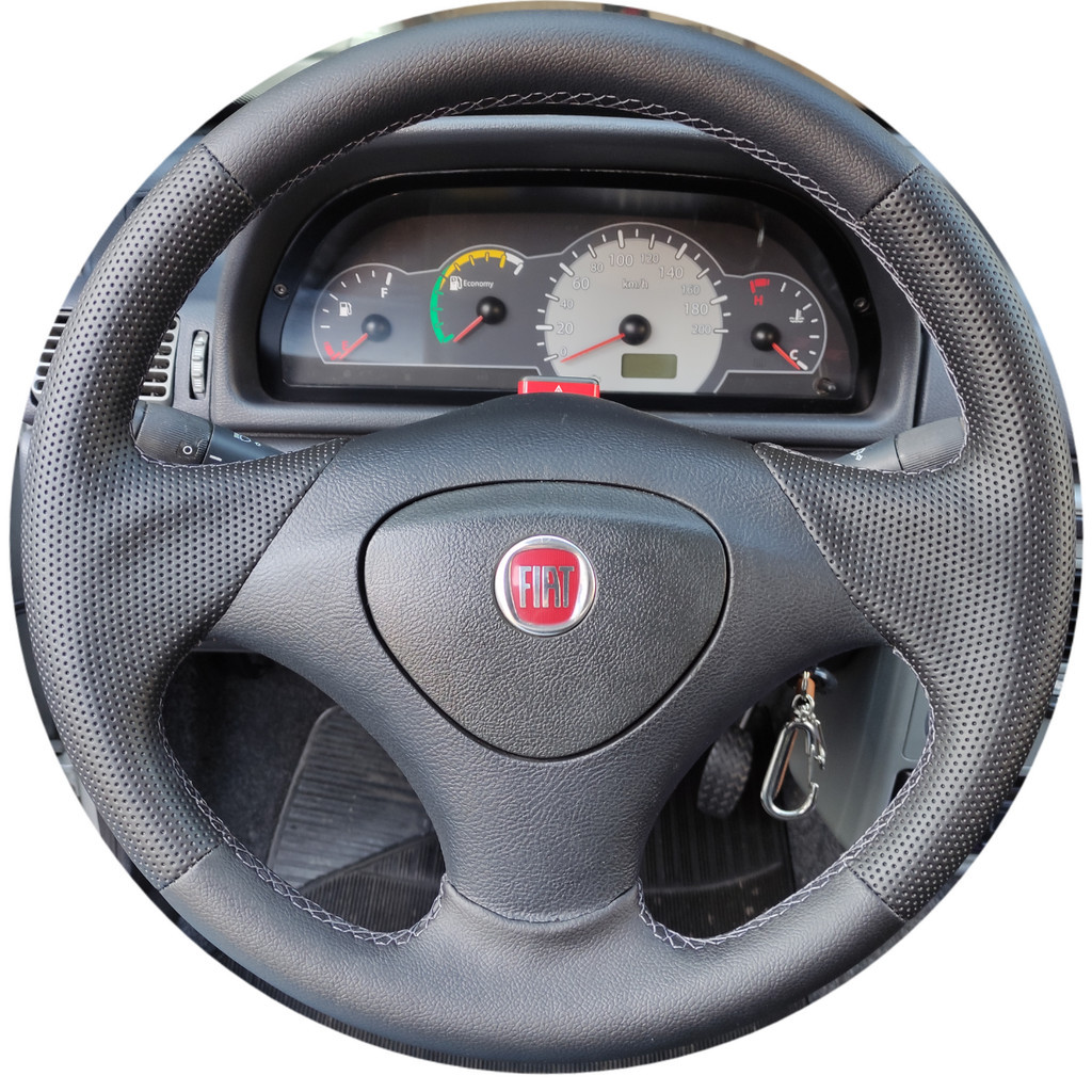 Capa de Volante Costurada Uno e Palio Fire em Oferta na Shopee