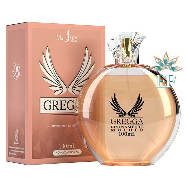 Colônia Feminina GREGGA 100mL Mary Life em Oferta na Shopee