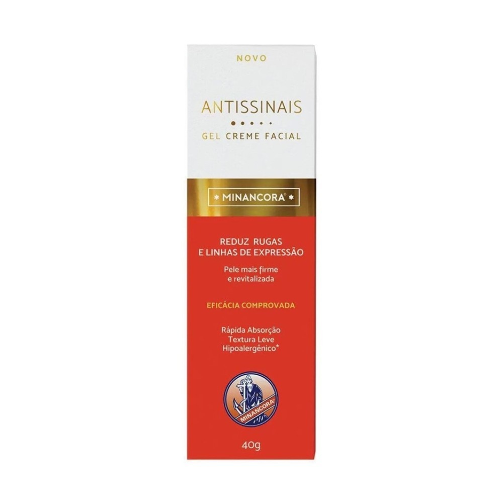 Gel Creme Facial Minancora Antissinais 40g - Beauty