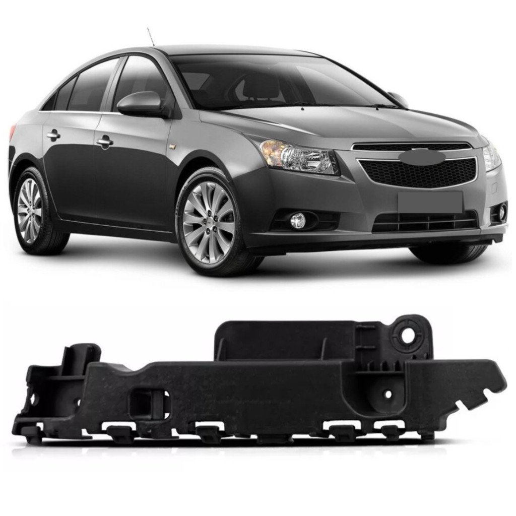 Suporte Guia Parachoque Dianteiro Cruze 2012 A 2016 Lado Direito