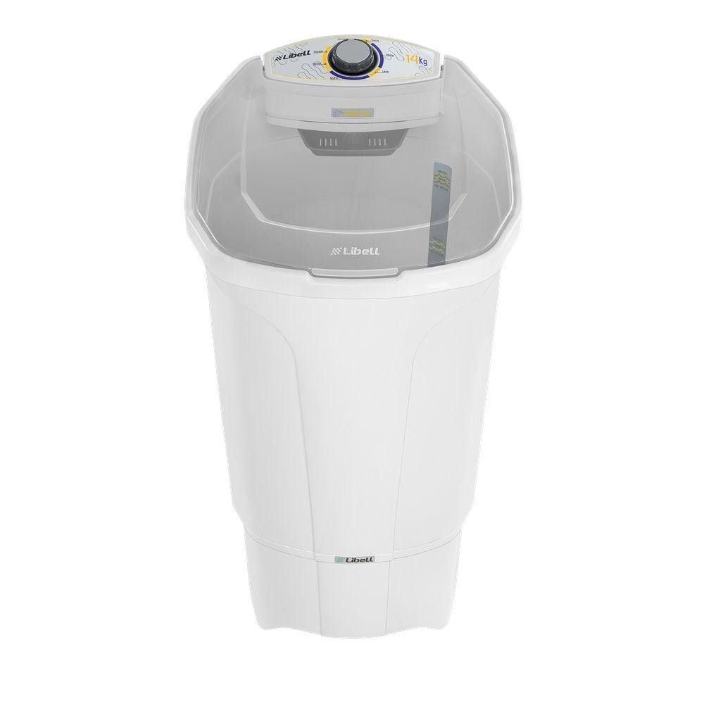 Tanquinho Libell 14Kg com Lavagem por Turbilhonamento Branca 220V