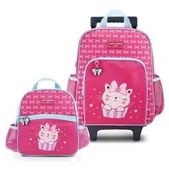 Conjunto de Mochila com Rodinhas e Lancheira Térmica Infantil 4750ml - Jacki Design |