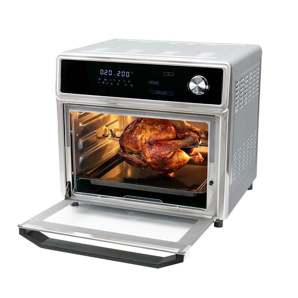 Detalhes do Fritadeira Air Fryer Forno 15L Gallant Digital GFE15 Super Compact 127V