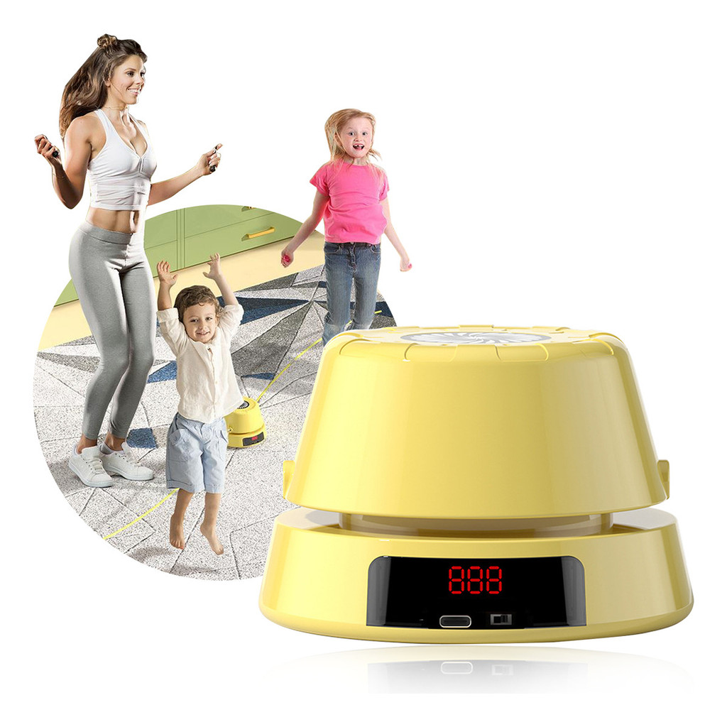 Máquina De Pular Corda Automática Contador Inteligente com Controle Remoto e 10 Velocidades em Oferta na Shopee