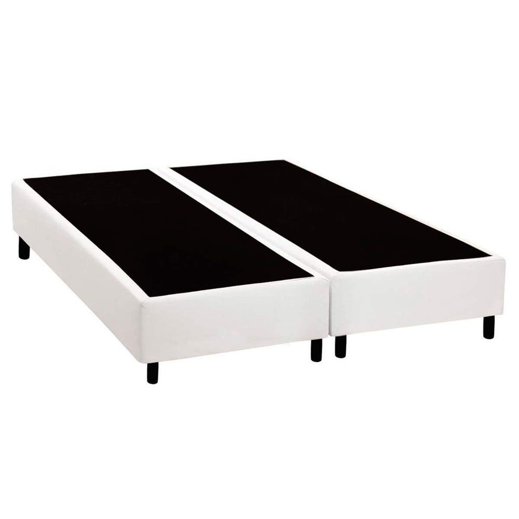 Cama Box Base King Universal Courano White (186x198x20) - Costa Rica em Oferta na Shopee