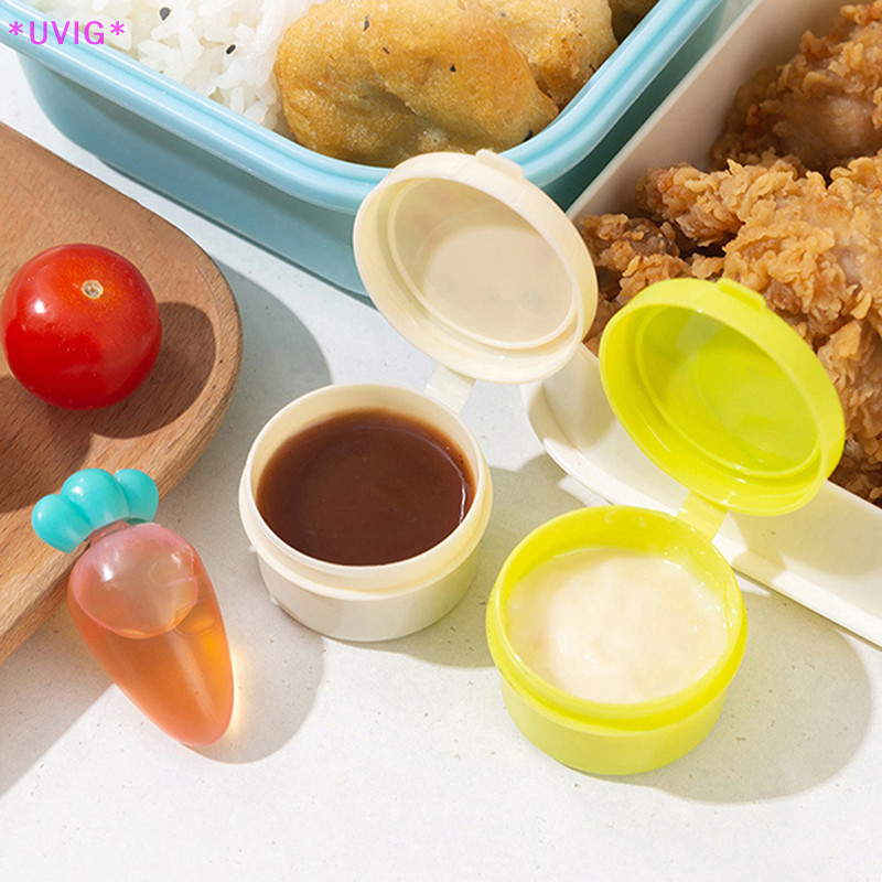 UVIG > Fofo Mini Frasco De Molho De Tempero Ketchup Portátil Para Salada Bento Novo