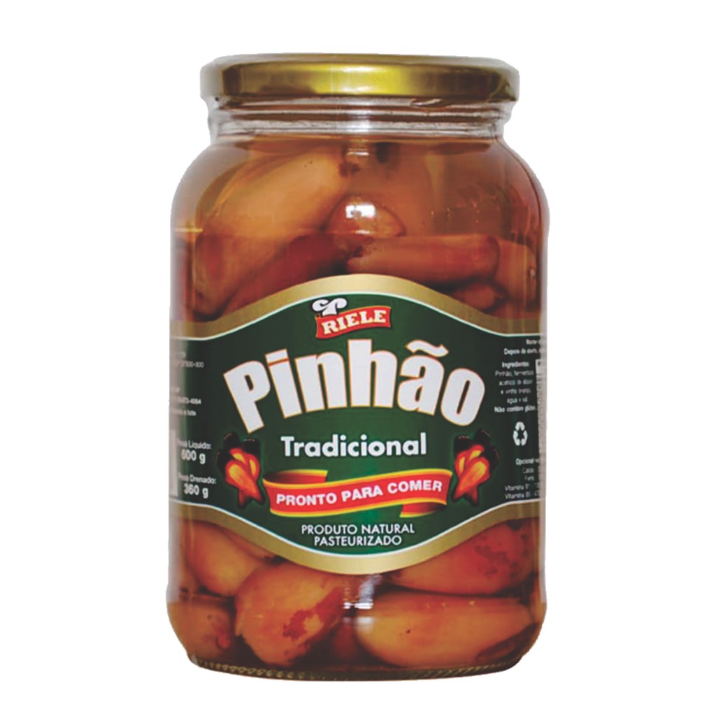Pinhão Tradicional em Conserva - Pronto Para Comer!