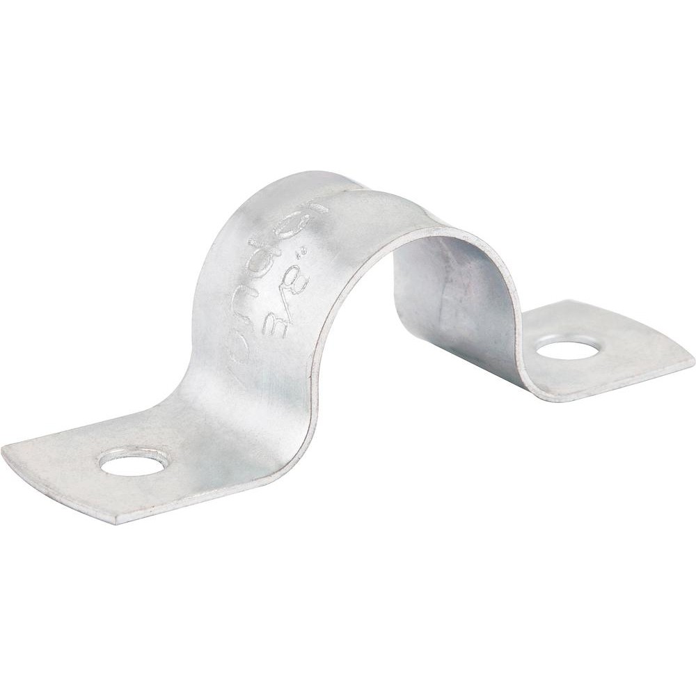 Abrac tipo U 3/8" aço carbono zincado c/ 50 peças Vonder
