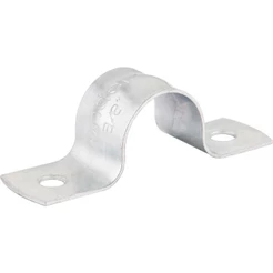 Abrac tipo U 3/8" aço carbono zincado c/ 50 peças Vonder