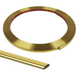 Fita metalizada para decoracao de Pvc 6mm/12mm/15mm/20mm/27mm Com Dupla face com 5 Metros em Oferta na Shopee